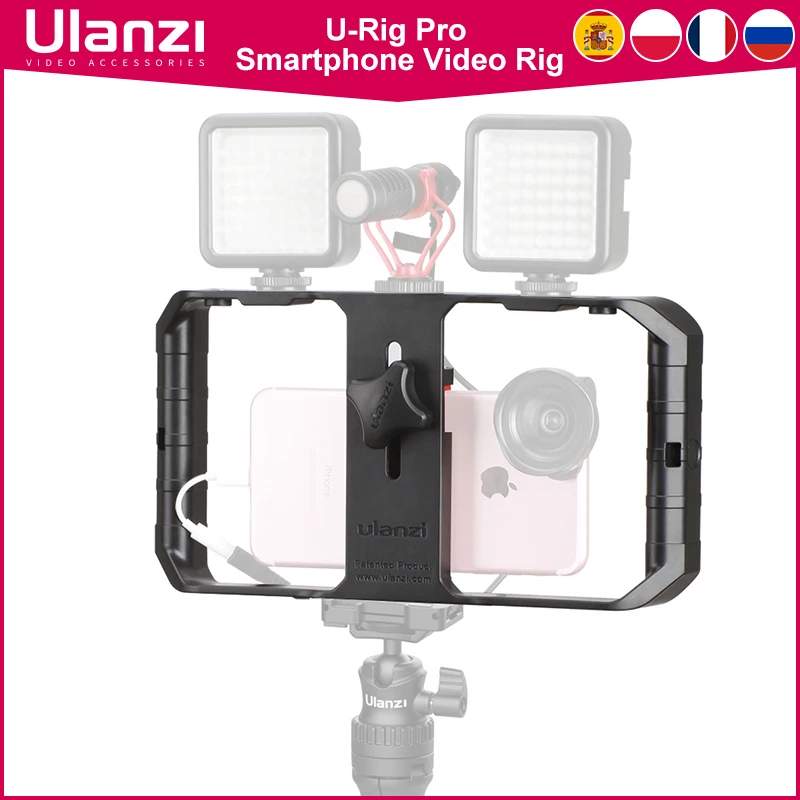 Ulanzi U-Rig Pro Rig de video para smartphone con zapatas