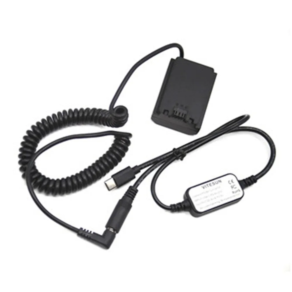 Cable de alimentación USB tipo C + acoplador CC NP-FZ100, batería falsa FZ100 para Sony A9 A7M3 A7M4 A7IV A6600 A7RM3 A7RIII ILCE-9 A7RM4 A7RIV - imagen 4