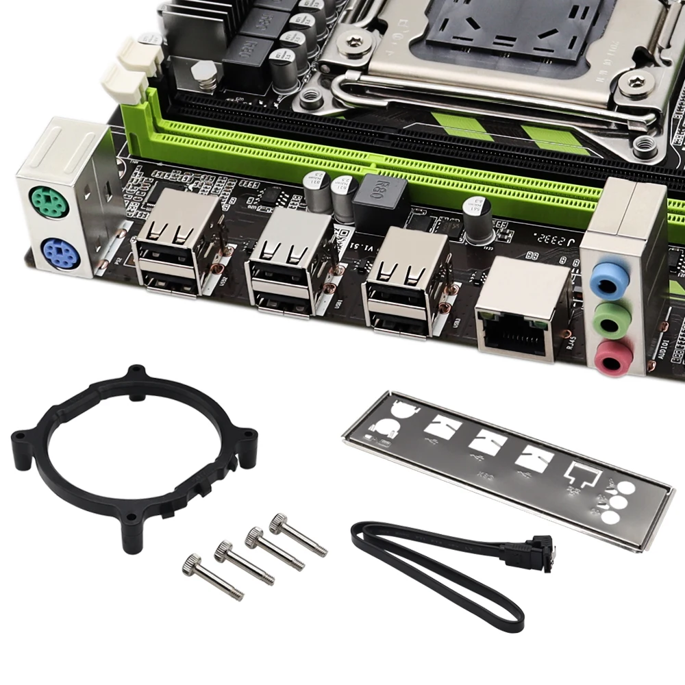 Kit combinado de placa base X79, LGA 2011 Xeon E5 2650 V2 CPU DDR3 16GB (2 piezas 8G) 1300MHz, memoria de escritorio - imagen 5