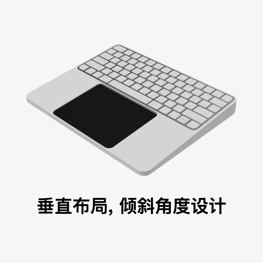 Trackpad y soporte para teclado Mac, tablero Miaokong 2 en 1, soporte de mano, combinación de aumento de altura, Base, cojín para muñeca, accesorios de regalo - imagen 2