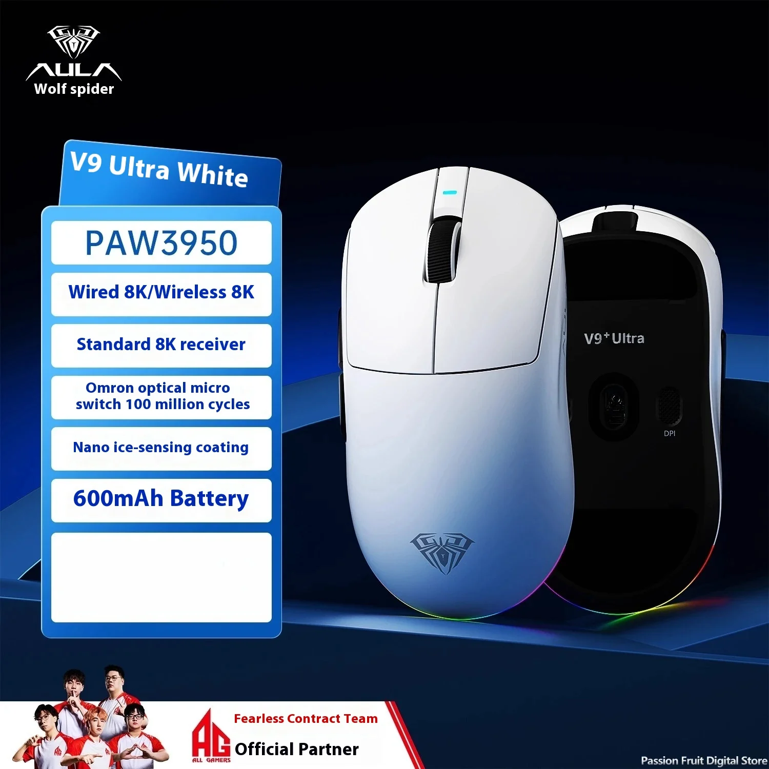 V9 Ultra White