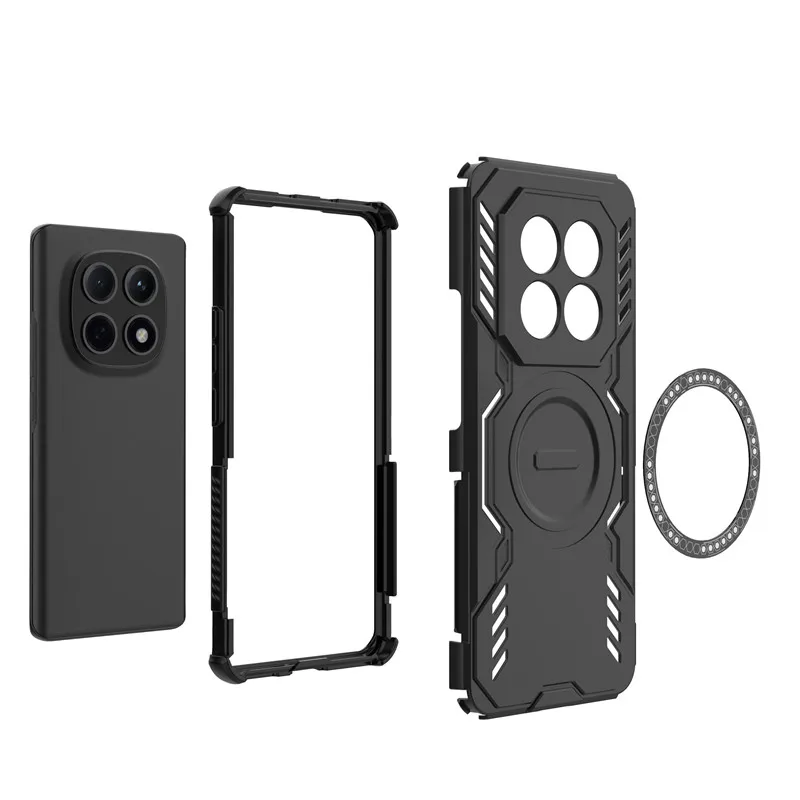 Para Xiaomi Redmi Note 15 5G funda Redmi Note 15 5G China funda magnética de carga inalámbrica fundas protectoras para teléfono Note 15 Pro Plus - imagen 5