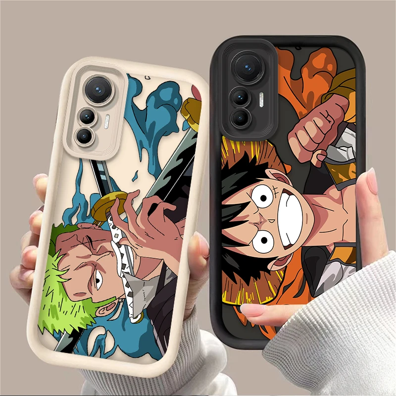 Funda de TPU de Anime O-One Piece Luffys para Xiaomi 14T 13T 12T 11T 13 12 11 Lite 5G NE POCO X6 X5 F6 F5 F3 X4 GT X3 NFC M5S C65 M6 Pro - imagen 2