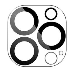 Cubierta protectora de lente de cámara para iPhone 15 Pro Max 14 Plus 13 Mini 12 11 15Pro 14Pro 13Pro 12Pro, accesorios de protección de teléfono