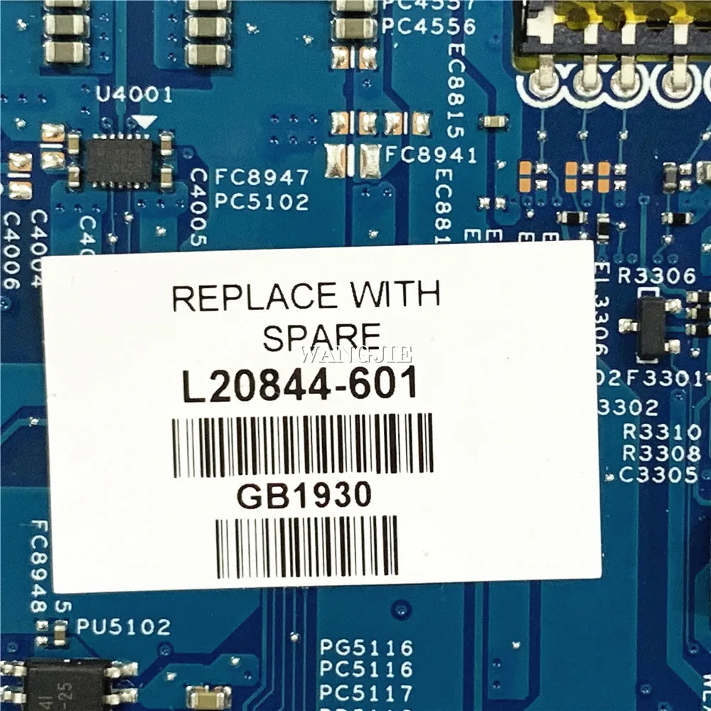 Para HP Pavilion X360 15-CR 15-CR0053WM placa base de computadora portátil L20847-601 L20844-601 I5-8250U CPU 17881-1B 448.0EH10.001B DDR4 - imagen 4