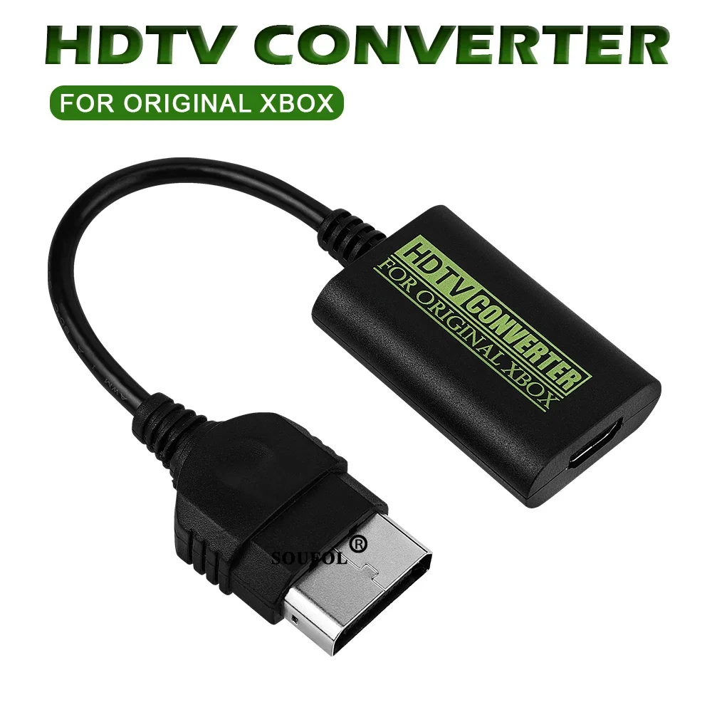 Adaptador convertidor de Audio y vídeo Digital para Xbox a HDMI, adaptador Compatible con Cable de enlace HD, accesorios originales para consola de juegos