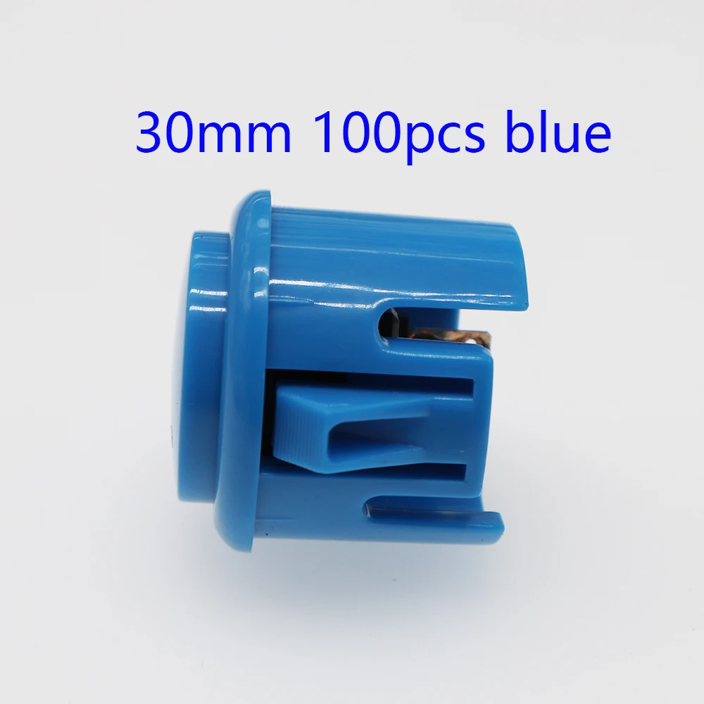 100pcs 30mm blue