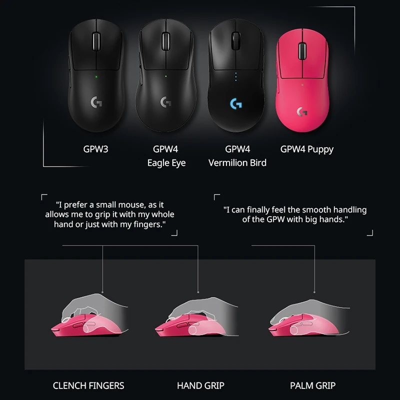 Ratón para juegos inalámbrico Logitech G PRO X SUPERLIGHT 2c, 51g, sensor HERO 2 compatible con hasta 44000DPI y 888IPS, 8KHz - imagen 2