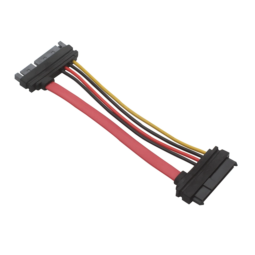 Cable de extensión de disco duro de 22 Pines, SAS a SATA,SFF-8482, SAS, 29 pines a SATA, puerto de alimentación SATA de 15 pines - imagen 3