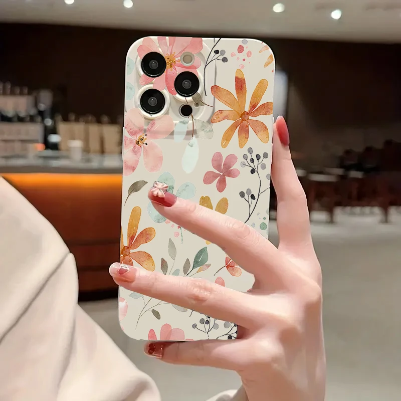 Funda de teléfono con estilo y flor de primavera para Xiaomi Mi 11 Lite 5G 14 13T 13 12T 12 12X Poco M6 X6 X5 X3 F5 F6 Pro, funda de parachoques suave - imagen 3