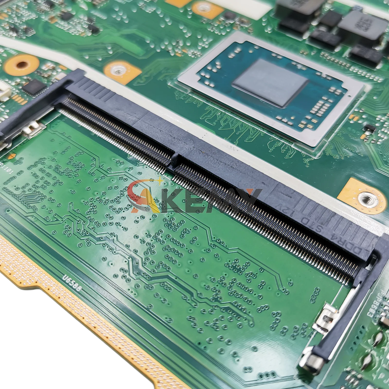 Placa base para ordenador portátil X415DA para ASUS VivoBook X415D FL8850D X415DA X415DAP placa base para portátil con CPU R3 R5 R7 100% pruebas OK stk - imagen 4