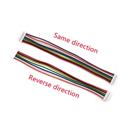 Conector Micro JST 1.25mm Hembra-Hembra 2P a 10P