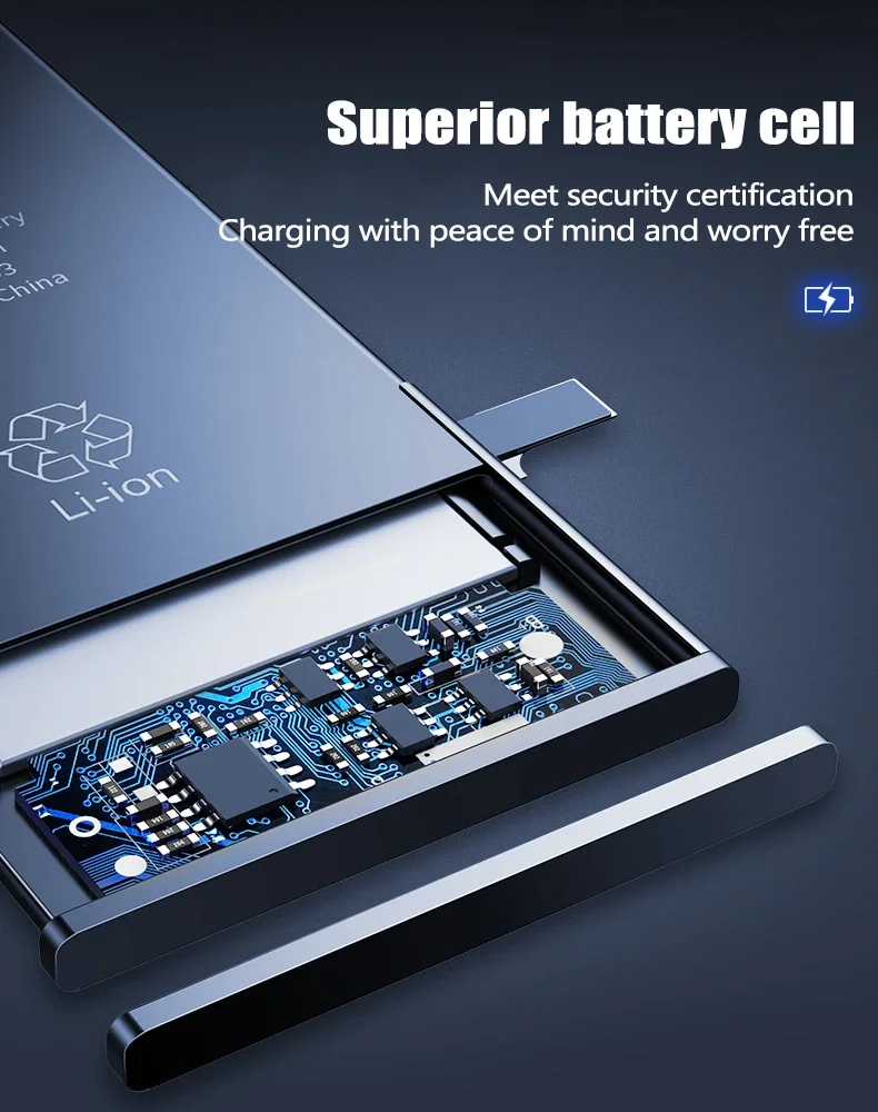 Batería de alta calidad de 0 ciclos para iPhone 15 115 Plus 15 Pro 15 ProMax baterías de teléfono para iPhone 16 16 Plus 16 Pro Max - imagen 5