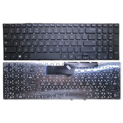 Teclado portátil Samsung NP550P5C EE.UU. Negro