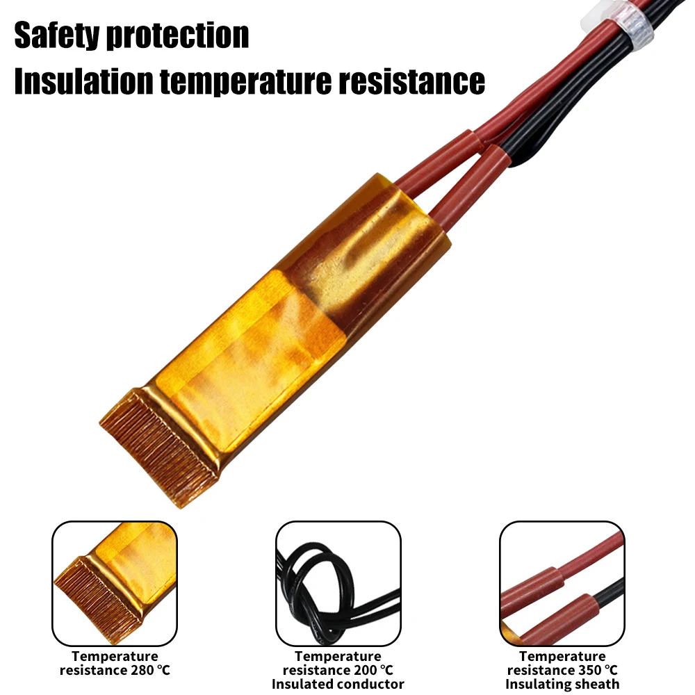 Elemento calefactor, accesorios para secador de pelo, calentador de rizadores de 80-270 grados Celsius, calentadores PTC de 12V, 24V, 110V, 220V para calefacción en miniatura - imagen 2