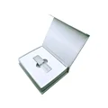 silver and white box