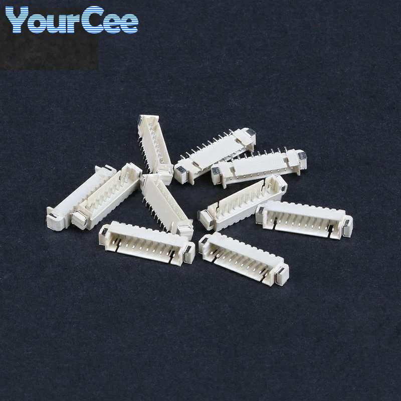 50 Uds JST 1,25 conector 1,25mm paso SMD Horizontal Vertical conector recto Pin caja de plástico 2/3/4/5/6/7/8/9/10/11/12P - imagen 5