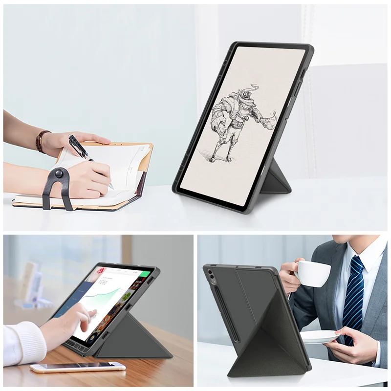 Funda magnética para Samsung Galaxy Tab S10 Plus, Funda de 12,4 pulgadas con soporte para bolígrafo S, Funda inteligente para Galaxy Tab S10 Plus - imagen 5