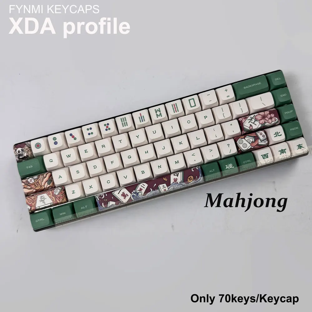 Teclas XDA promocionales Tema Mahjong Sólo 70 teclas se aceptadas a teclado de 68 teclas o mezclar y combinar teclas para teclado
