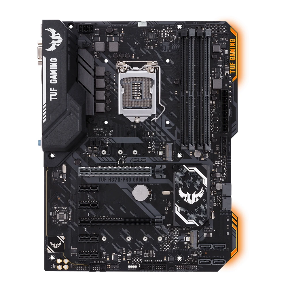 Placa base para juegos Asus TUF H370-PRO intel H370 LGA 1151DDR4 64GB compatible con Core 8100 9100F 8400 9400 8700 cpu ATX