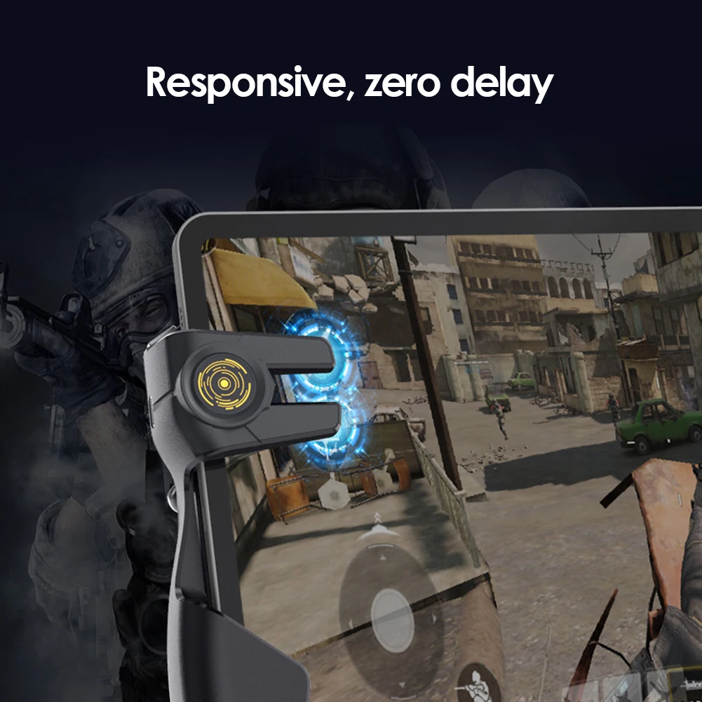 Controlador de juego para móvil, mando de seis dedos, botón de puntería, Joystick, controlador de juego, Joystick, Gamepads para tableta y teléfono - imagen 5