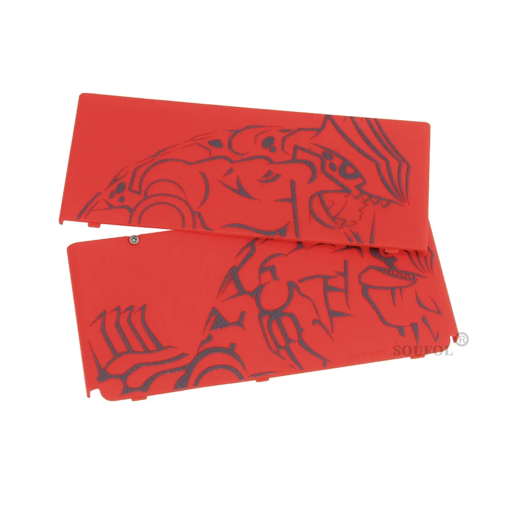 Nuevo Para Nintendo nueva versión 3DS 2015 placas delanteras traseras de repuesto parte frontal superior y trasera carcasa de batería cubierta de la caja - imagen 2