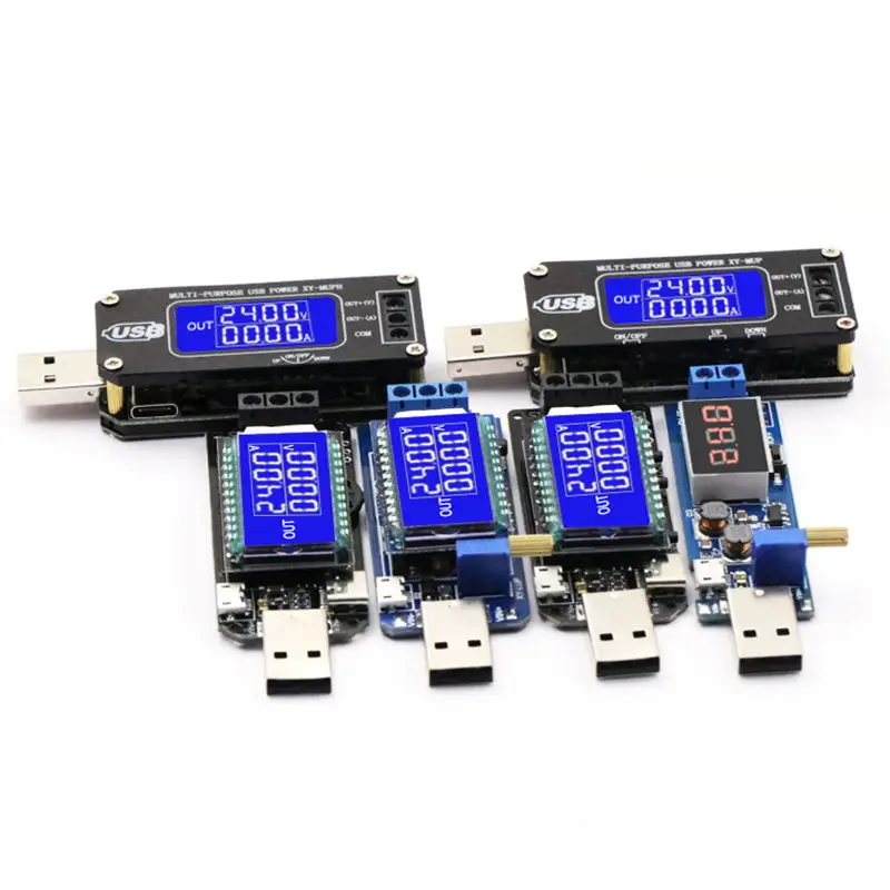 1 Uds DC-DC fuente de alimentación de refuerzo USB placa de módulo reductor estabilizado módulo de alimentación de escritorio 5V a 3,3 V 9V 12V 24V - imagen 5