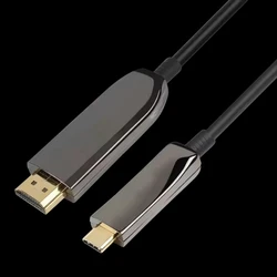 Cable USB-C a HDMI para TV y portátil, audio, vídeo nítidos sin fallos