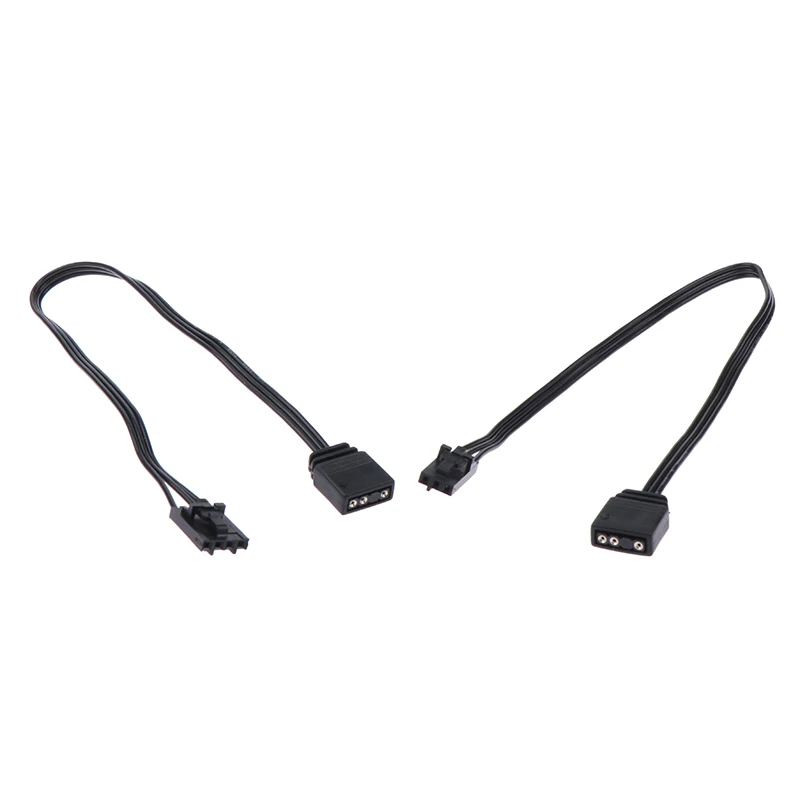 Cable adaptador para Corsair RGB a ARGB estándar, conector adaptador de 4 pines, 3 pines, 5V, línea adaptadora de controlador de barco pirata QL LL120 ICUE - imagen 5