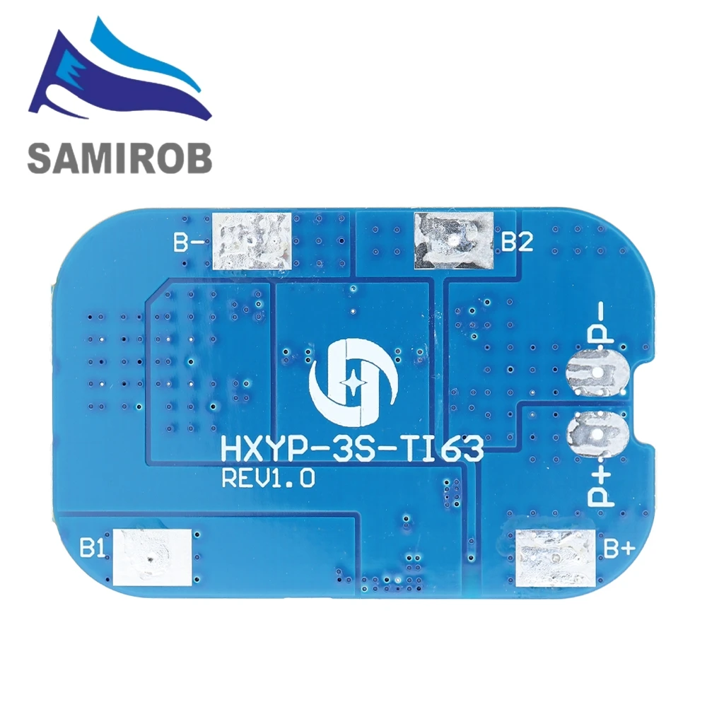 Placa de protección de batería de litio 3S BMS 18650, placa de protección contra sobredescarga y cortocircuitos, placa de protección de 12,6 V 14A - imagen 2
