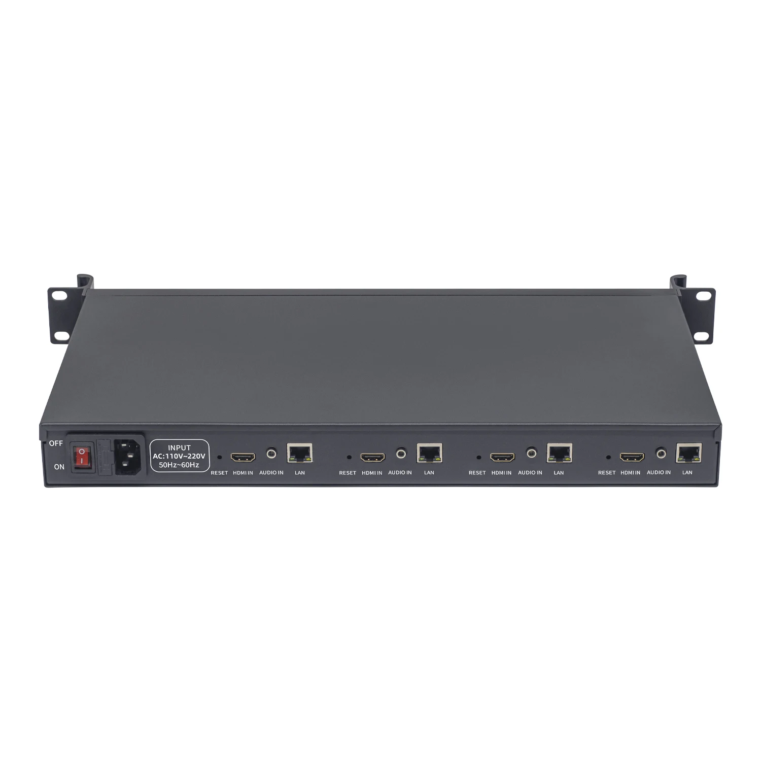 UNISHEEN SRT H.265 H.264Transmisor IPTV Transmisión en vivo RTSP RTMP Codificador de vídeo HDMI de 4 canales RTSP RTMP ONVIF SRT - imagen 2