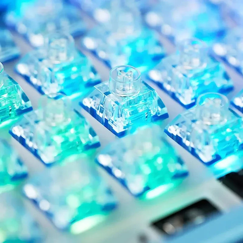 Kailh Deep Sea Pro Whale interruptores táctiles silenciosos interruptores lineales Island para interruptor de teclado mecánico lubricado - imagen 3