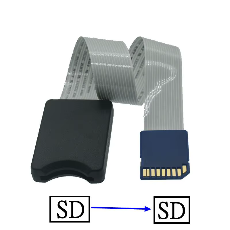 Cable SD/TF 48-60 cm: conector hembra a microSD macho extensor - imagen 4