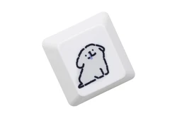 Keycaps Perro Gato - Diseño Meme Teclado Mecánico MX
