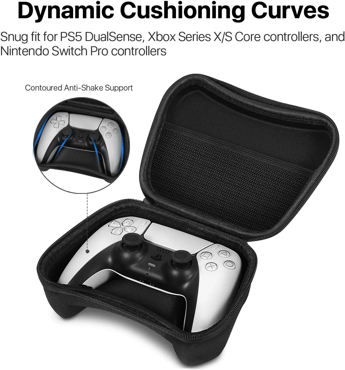 Bolsa de almacenamiento Universal para mando de Switch 2 Pro PS5 PS4 Xbox One, funda de transporte para todos los controladores, funda protectora - imagen 3