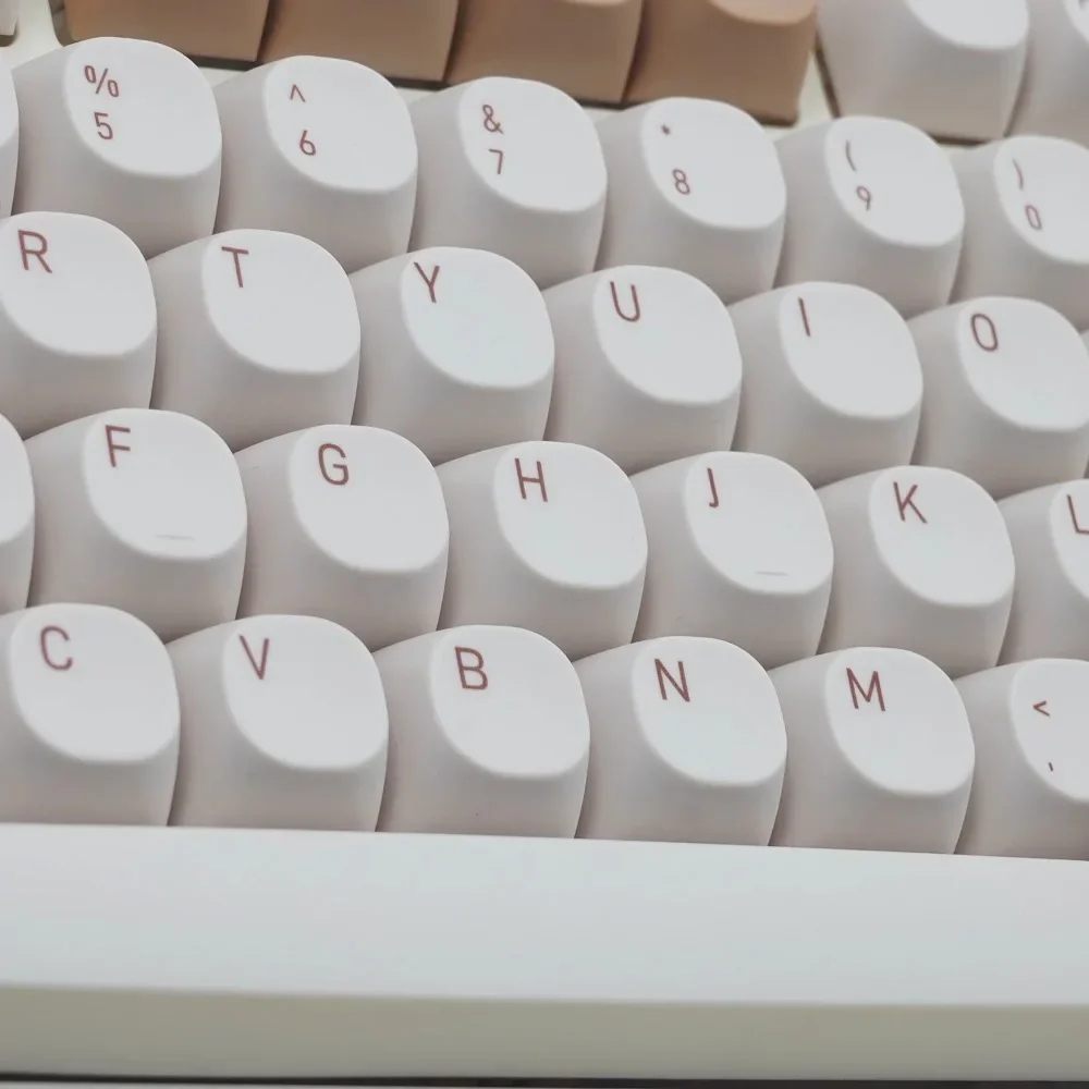 Teclas con tema Retro clásico y tiramisú, 118 teclas, perfil MA, sublimación PBT, teclas personalizadas para accesorios de teclado mecánico - imagen 3