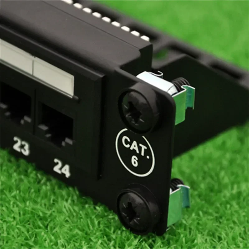 Tornillos de M6 de 17MM, tuerca de jaula de arandela para Panel Ethernet, montaje en estante de armario, tornillo de fijación de acero inoxidable pintado en Color negro - imagen 4