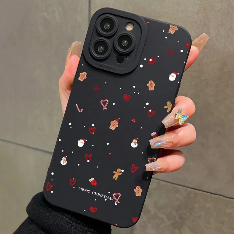 Funda de teléfono con precisión de borde recto y orificio para iPhone 17 Pro Max, fundas para iPhone 16 15 14 13 12 11 XS X XR 7 8 Plus 16E 17Air