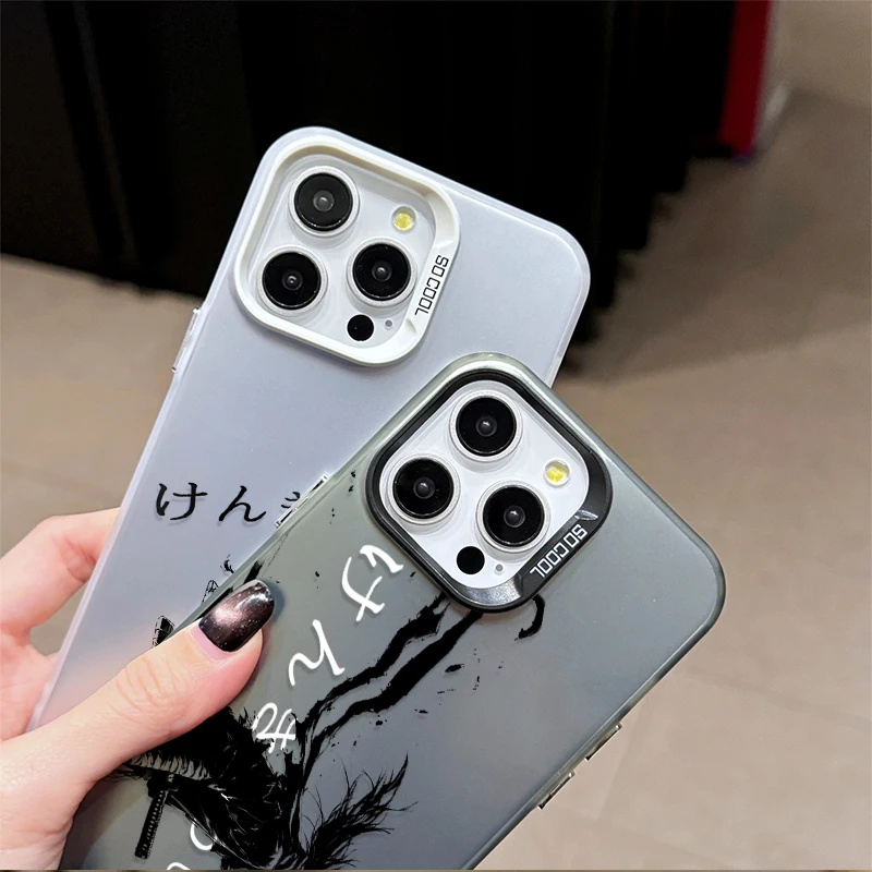 Cool Anime R-Rurouni Kenshin funda para Xiaomi Redmi Note 14 14S 13 12 11 Pro Plus 4G 5G 12S 11S 10S 10 9 9S 12C 13C 14C A3 A4 - imagen 2