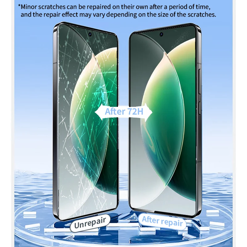 Película de hidrogel de silicona suave, protectores de pantalla para Oppo K12, K12X, K11, K11X, Oppo Reno Ace 2, 2Z, 2F, 3 Youth, A91, AX7, AX5S, 2-4 piezas - imagen 2