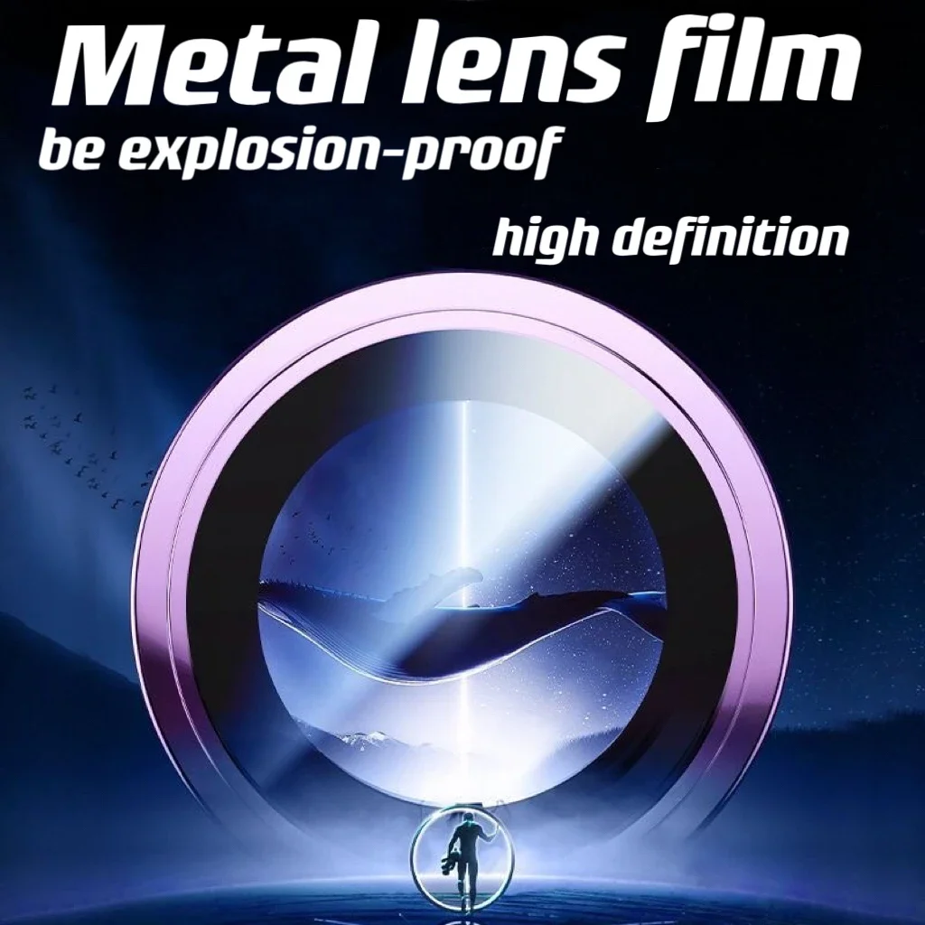 2-3 Uds cristal de cámara para IPhone 14 15 16Pro Max 12 Pro Max 13 Mini Protector de pantalla de cámara trasera para IPhone 14Pro 15Plus película de lente - imagen 5