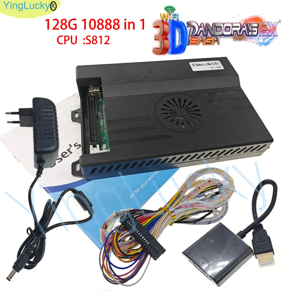 JAMMA-consola de juegos Arcade neo geo s812, placa PCB de 128G, 40P, Joystick de 5 pines, Compatible con VGA y HDMI - imagen 2
