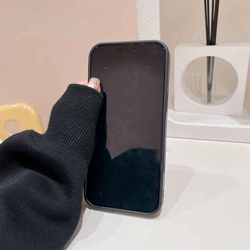 Funda protectora para teléfono Apple con bordado 3D de vaquero a la moda para iPhone 17 Pro Max 16 15 14 13 - imagen 4