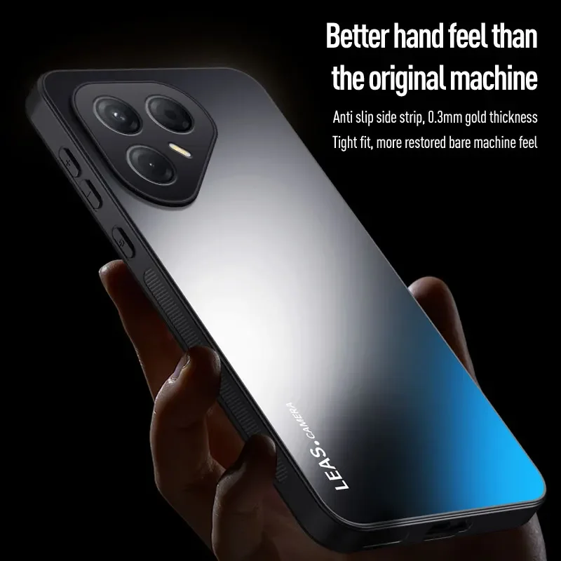 Funda para Tecno Pova 7 4G AG esmerilado deslumbrante dorado protección de silicona suave dura a prueba de golpes funda de teléfono TecnoPova7 4G LJ6 - imagen 4