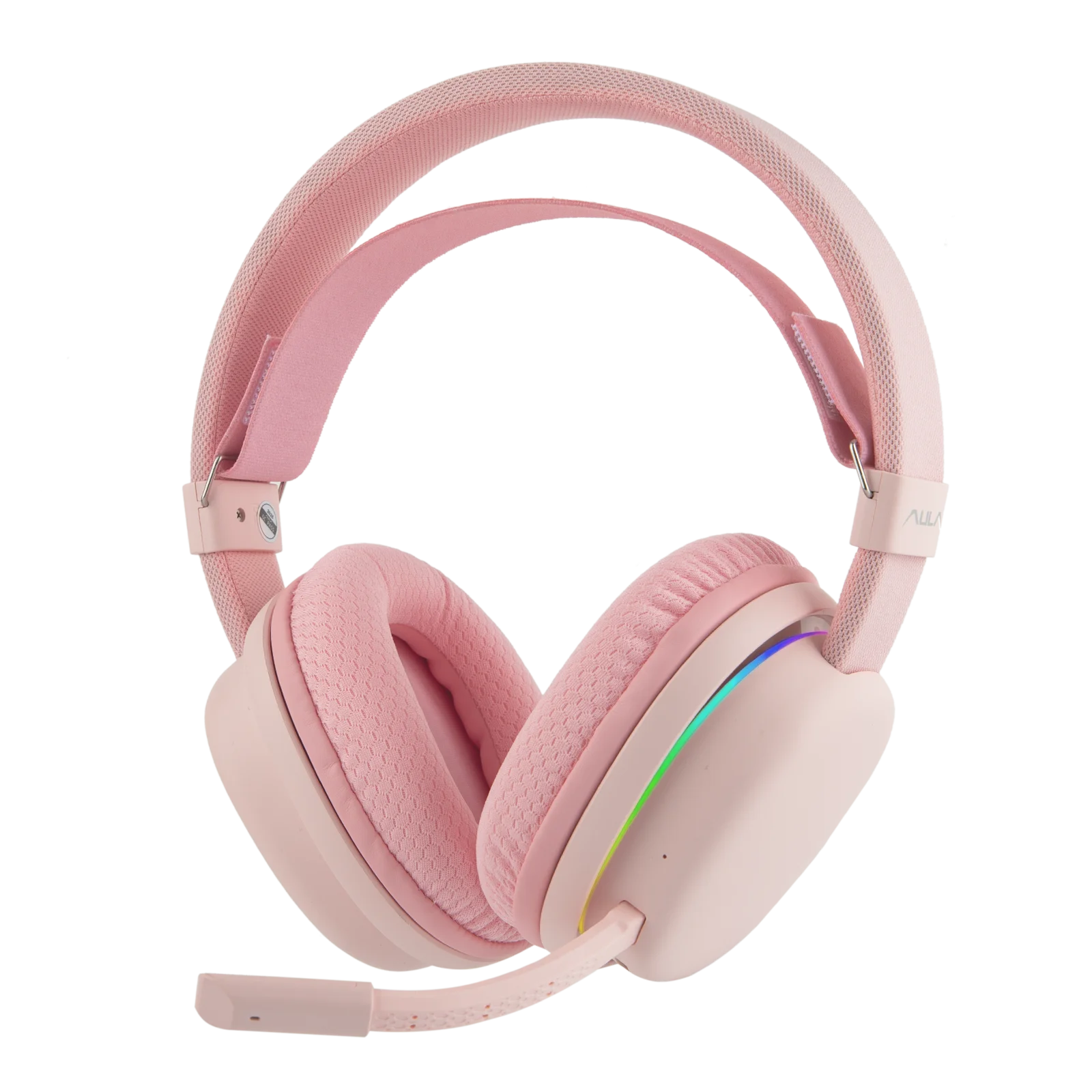 AULA G7 auriculares inalámbricos para juegos con cable/BT/2,4 GHz con micrófono desmontable con cancelación de ruido iluminación RGB para PS4/PS5/PC/Switch - imagen 3