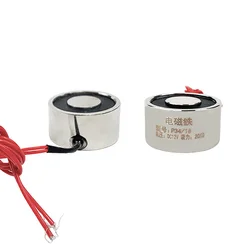 Electroimán de Sujeción 34 mm – 20 kg, 5/6/12/24 V CC