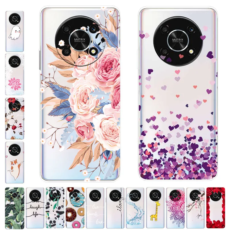 Funda de silicona para Honor Magic4 Lite 5G, carcasa transparente de TPU suave para Honor Magic 4 Lite, Magic4 Pro 5G