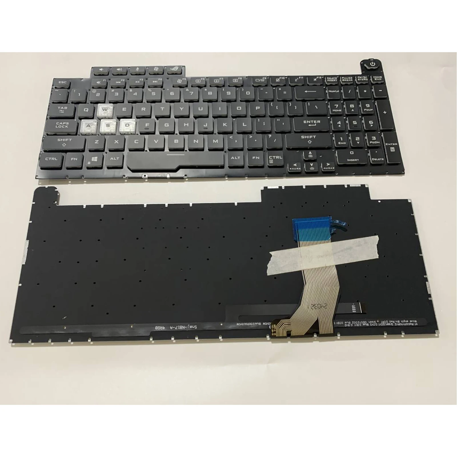 Teclado para ordenador portátil ASUS ROG Strix G712 S7D G732 G731/GT/GU/GV/GW G712L G712V G732L G732G G732GU - imagen 2