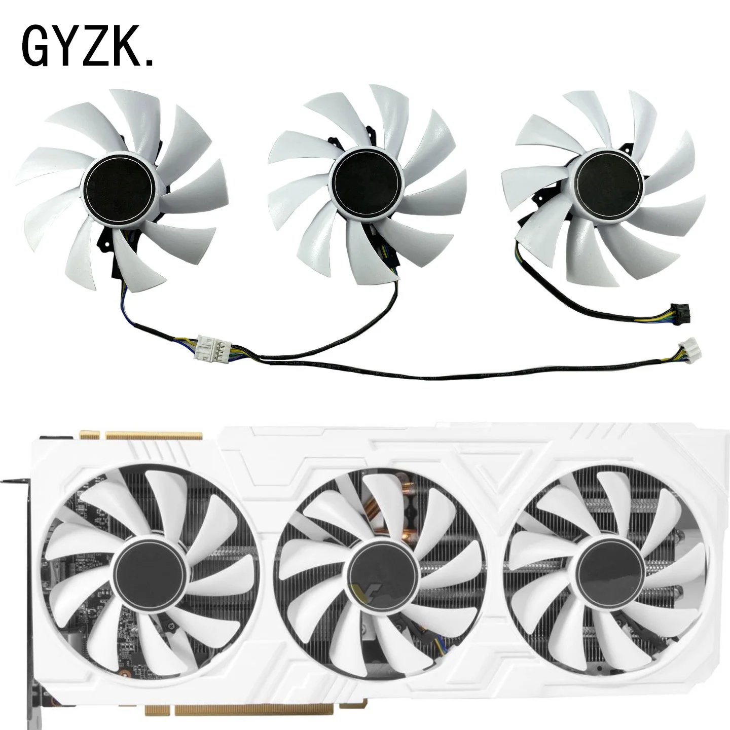GA92S2H para GALAX RTX2070 2070S 2080 2080S EX Gamer V2 ventilador de repuesto para tarjeta gráfica
