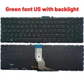 Green US backlit